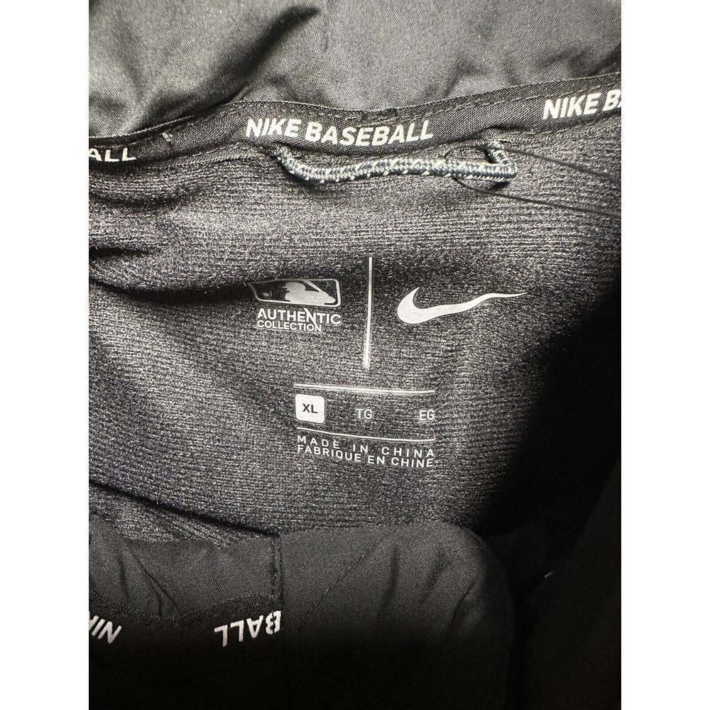 Nike Miami Marlins Dugout Jacket Full-Zip NWT‎ Black MLB Baseball Men's Size XL - Picture 7 of 8